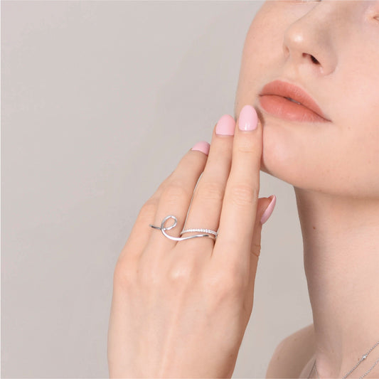 Wabi-Sabi Diamonds Ring (R11502)