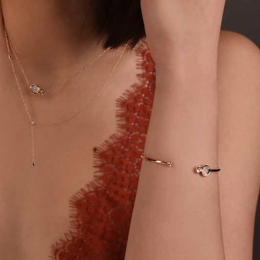 Meraki Diamonds Bangle (B14102)