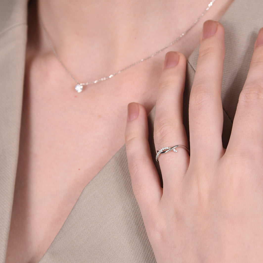 Aurora Diamonds Ring (R10902)