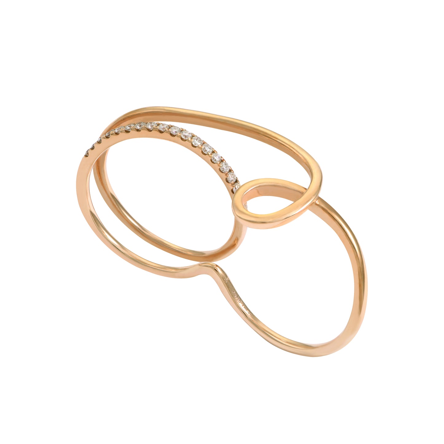 Wabi-Sabi Diamonds Ring (R11502)