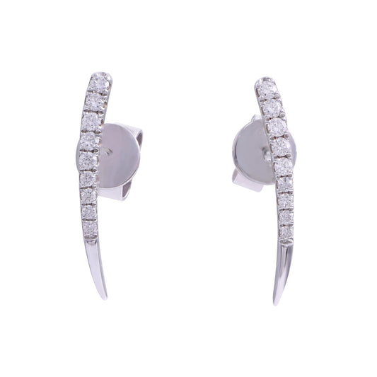 Ivory Diamonds Earring (E12802)