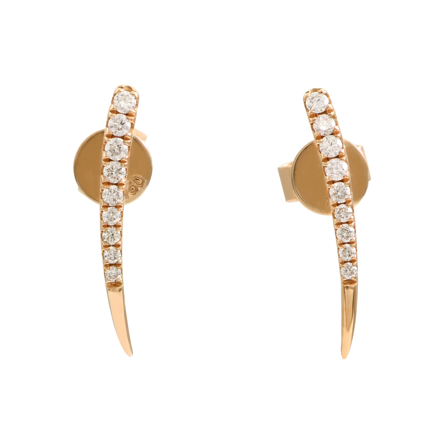 Ivory Diamonds Earring (E12802)